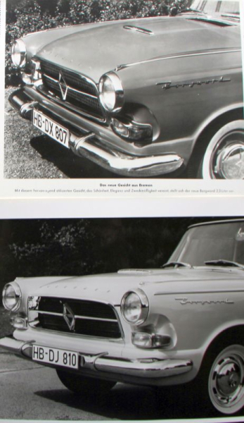 Borgward Airswing P 100 Sedan 1960 fiveteen Fac toryphotos (10155)